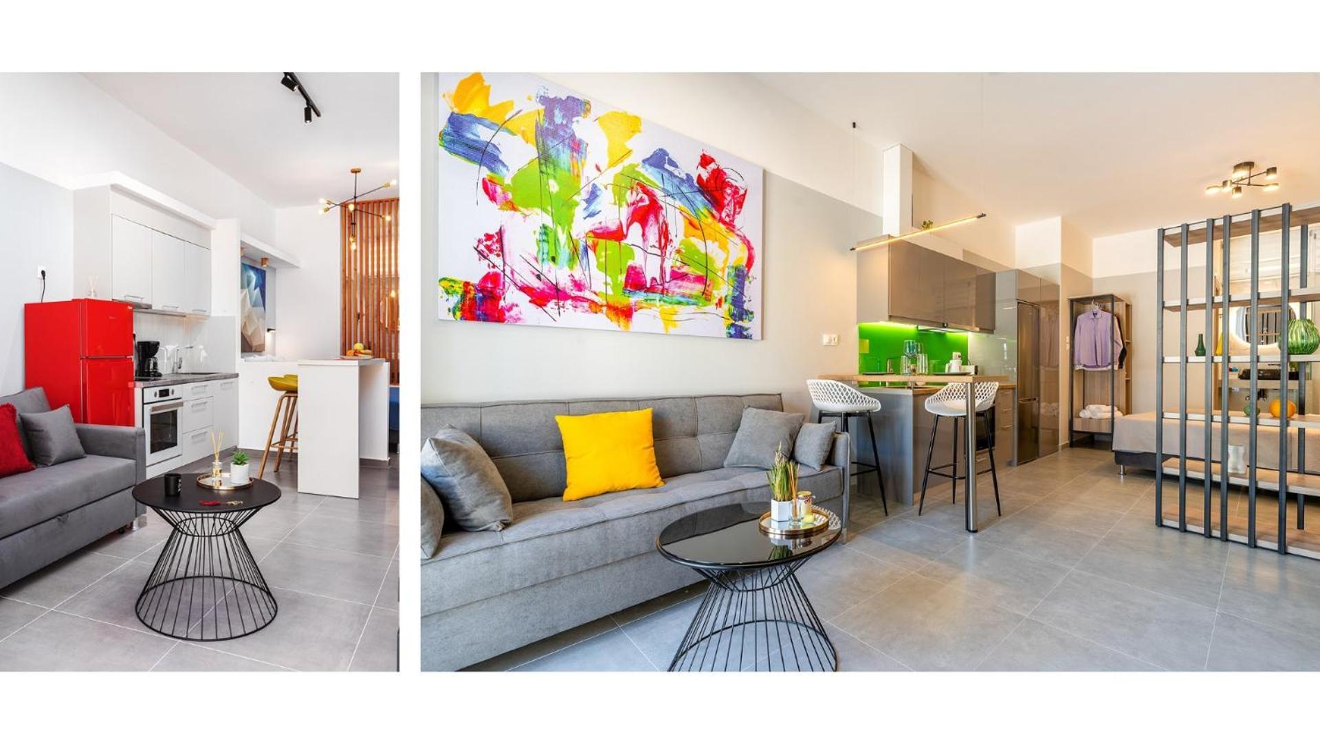 Daire Theo's Cozy Apartment's Near Athens Airport *